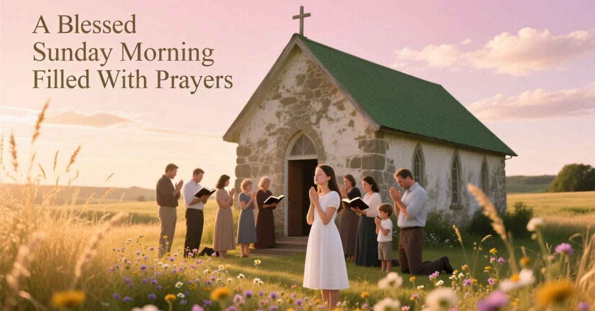 A Blessed Sunday Morning Filled with Prayers