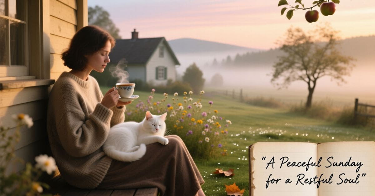 A Peaceful Sunday for a Restful Soul