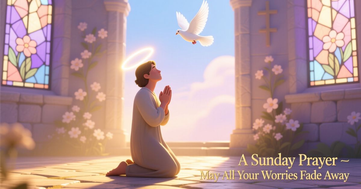 A Sunday Prayer – May All Your Worries Fade Away