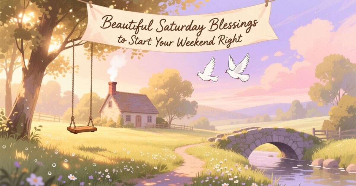 Beautiful Saturday Blessings to Start Your Weekend Right