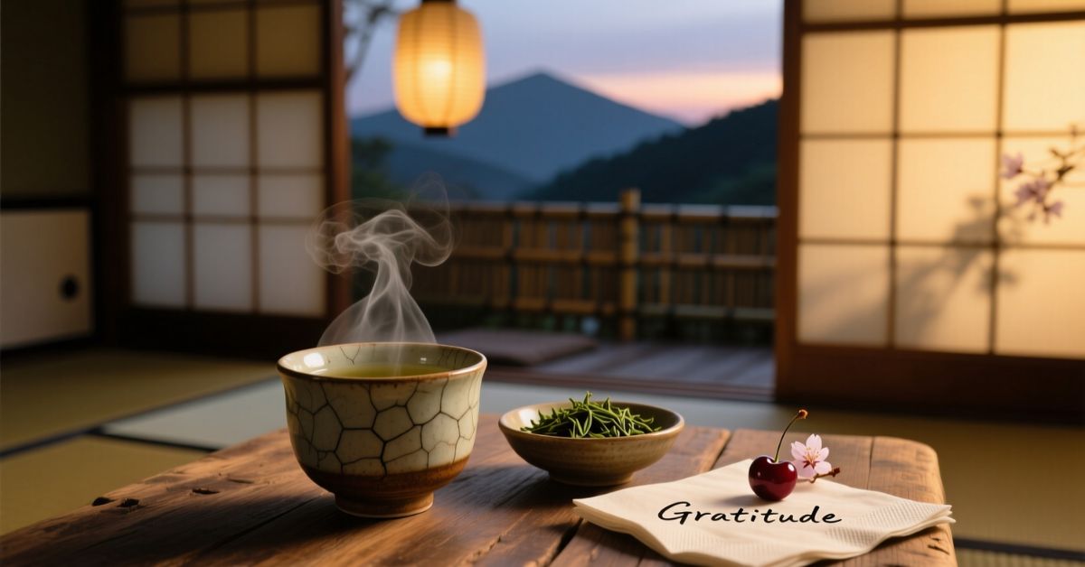 Evening Tea with Gratitude