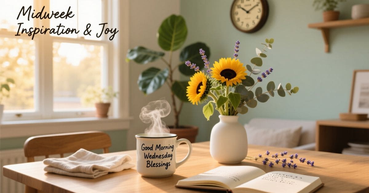 Good Morning Wednesday Blessings | Midweek Inspiration & Joy