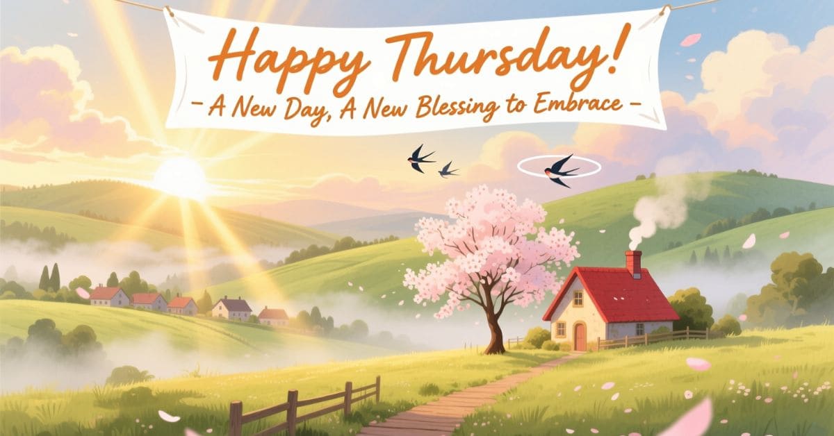 Happy Thursday! A New Day, A New Blessing to Embrace