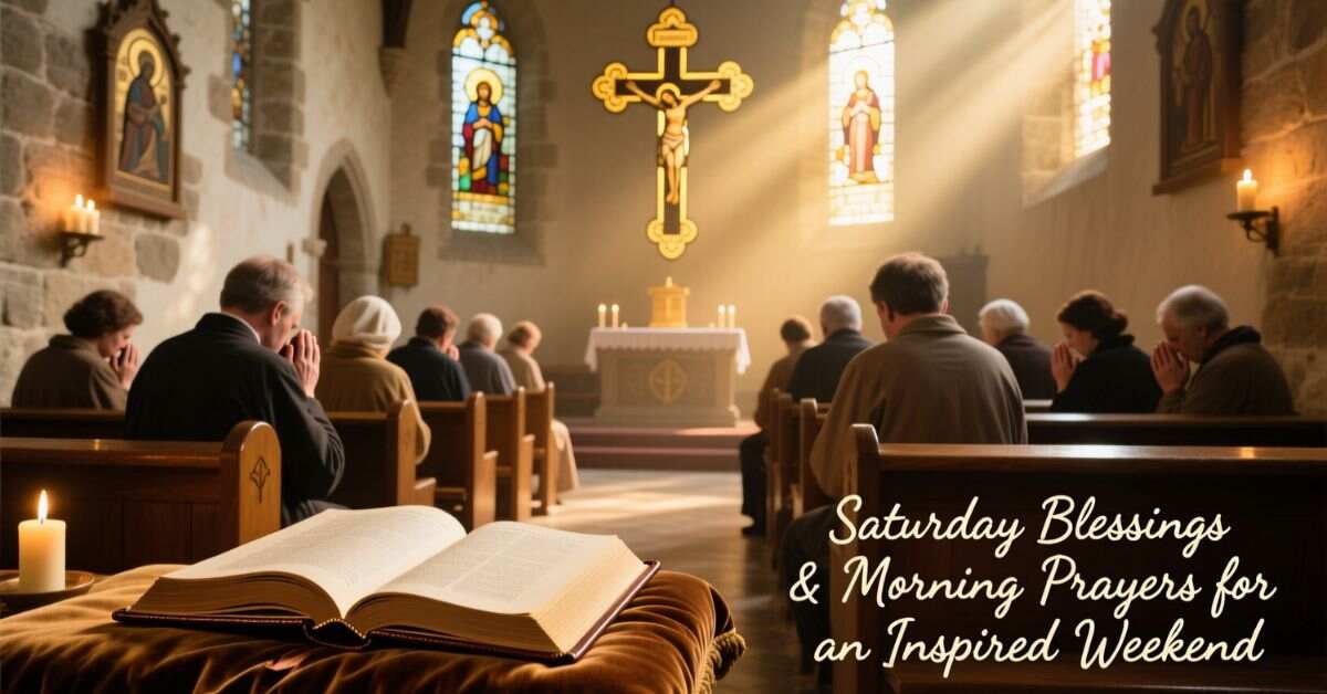 Saturday Blessings & Morning Prayers for an Inspired Weekend