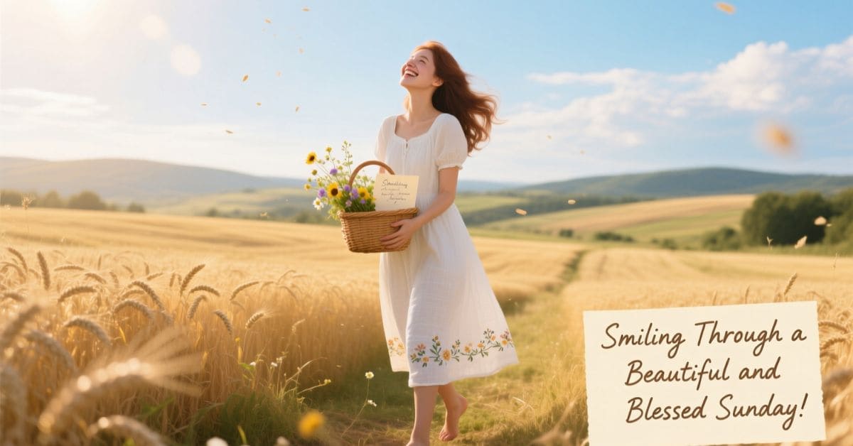 Smiling Through a Beautiful and Blessed Sunday