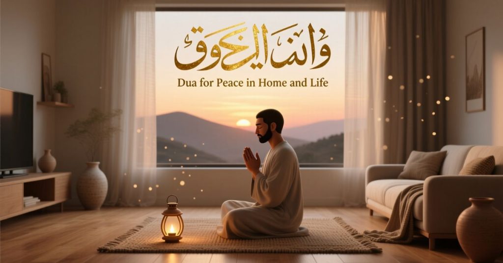 Dua for Peace in Home and Life