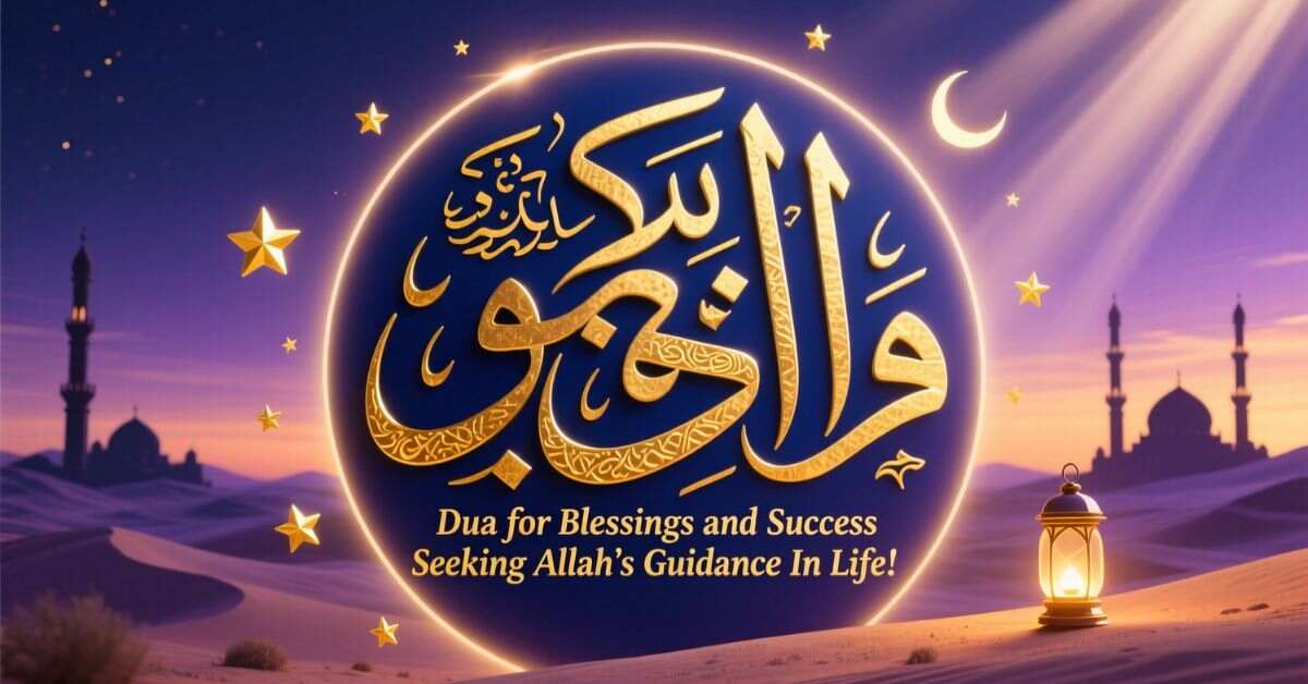 Dua for Blessings and Success Seeking Allahs Guidance in Life!