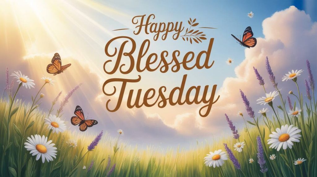 Happy blessed tuesday 