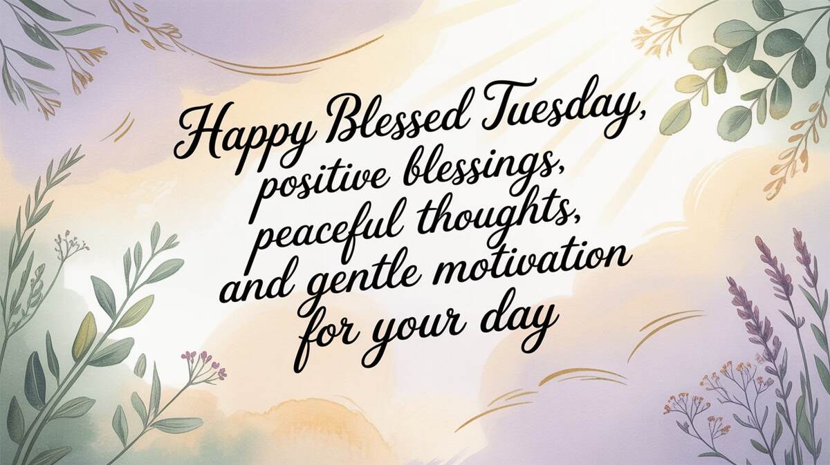 Happy Blessed Tuesday