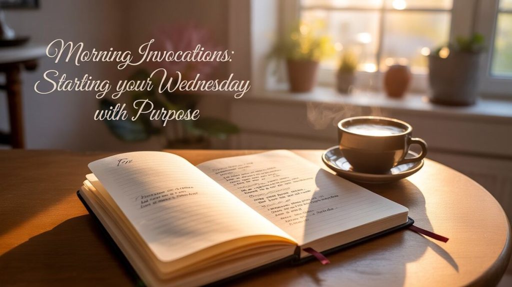 Morning Invocations: Starting Your Wednesday with Purpose-wednesday blessings