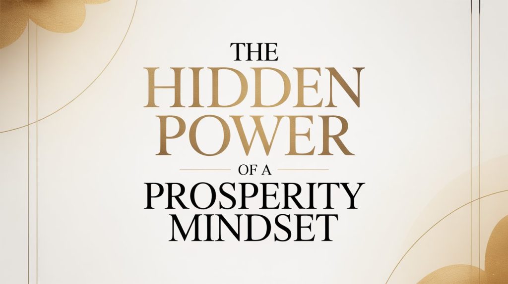 The Hidden Power of a Prosperity Mindset-daily blessings