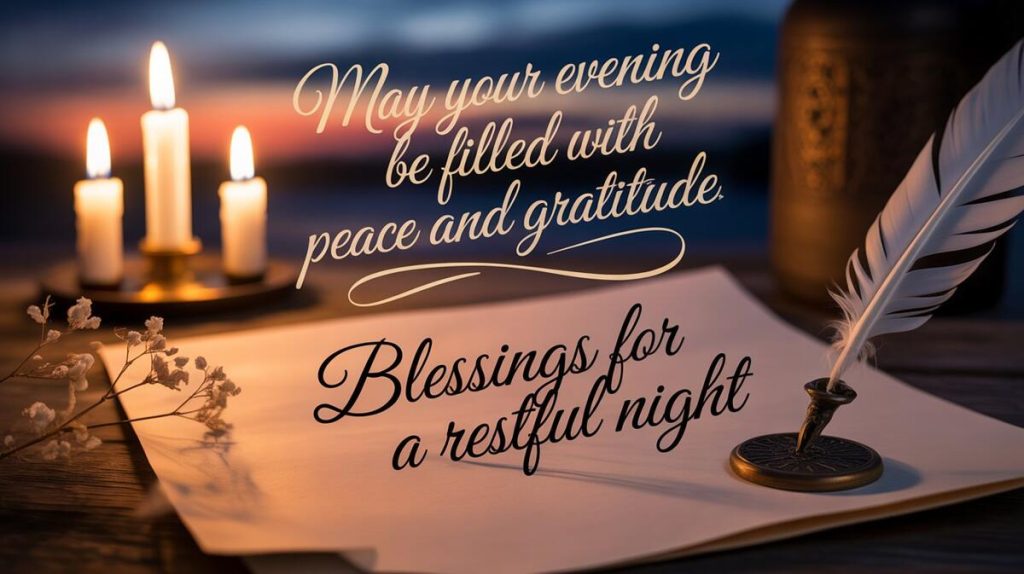 evening blessings 