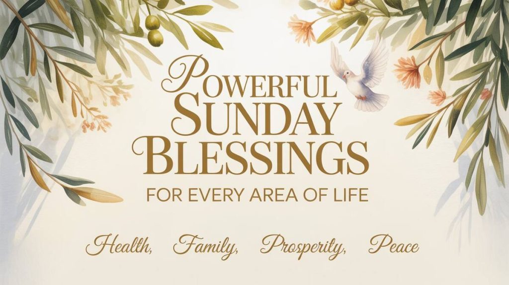 Powerful Sunday Blessings 