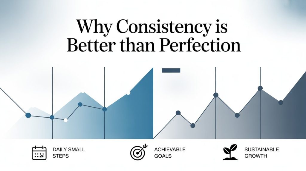 Consistency Better then Perfection