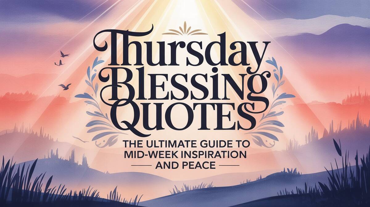 Thursday blessing quotes