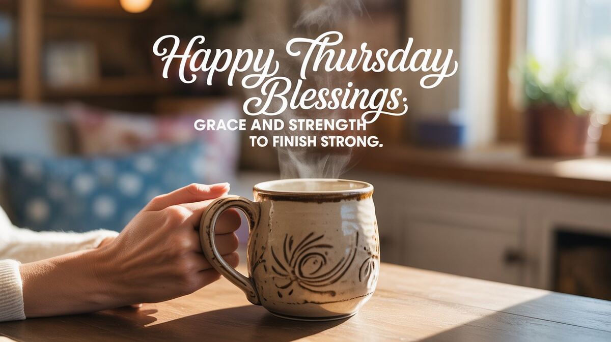 Thursday Blessings Grace and Strength to Finish Strong-Thursday Blessings