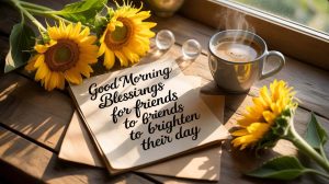Good Morning Blessings for Friends to Brighten Their Day