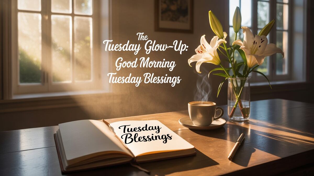 The Tuesday Glow-Up Inspiration Good Morning Tuesday Blessings - Inspiration Good Morning Tuesday Blessings